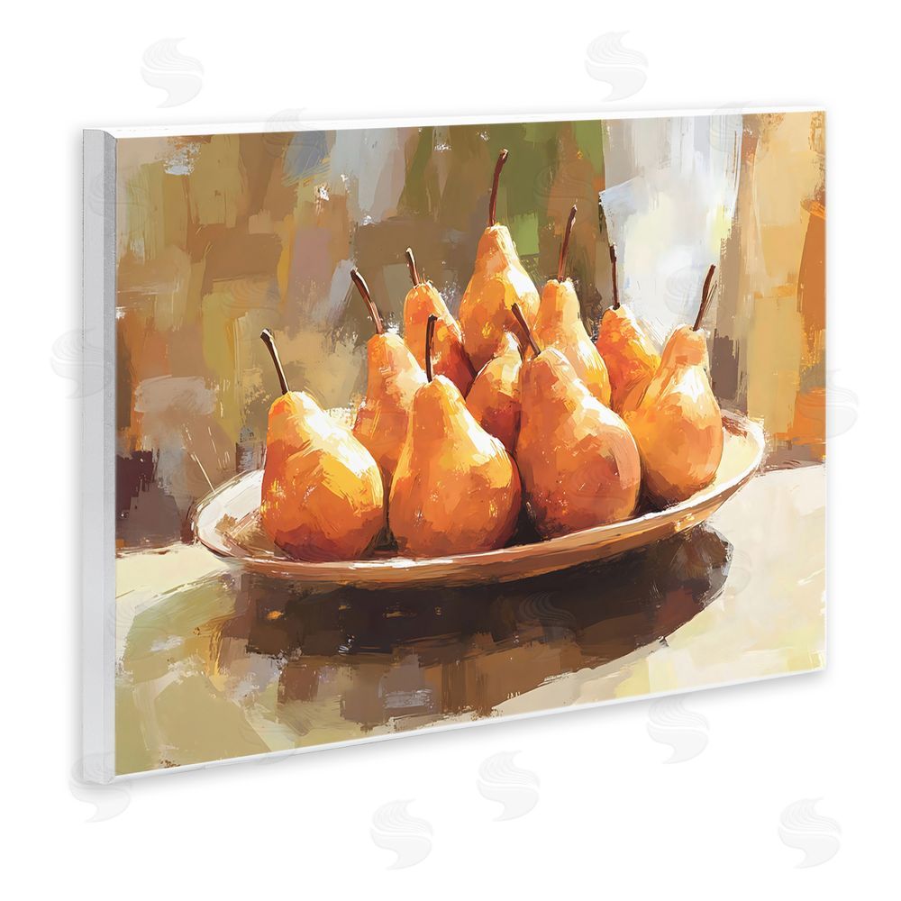 Creative Studio Pear Arrangement Table Wall Plaque Art Print