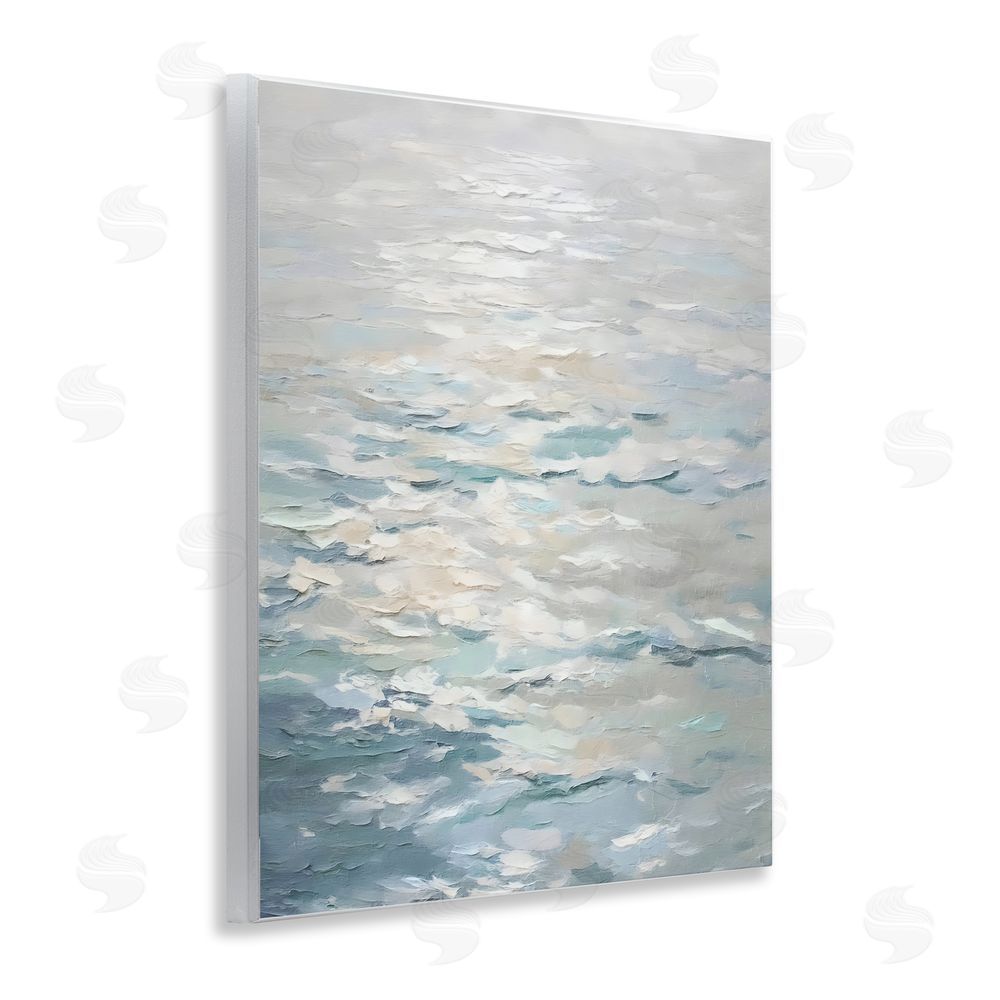 Riley B Shallow Reflections Calm Sea Wall Plaque Printed Art