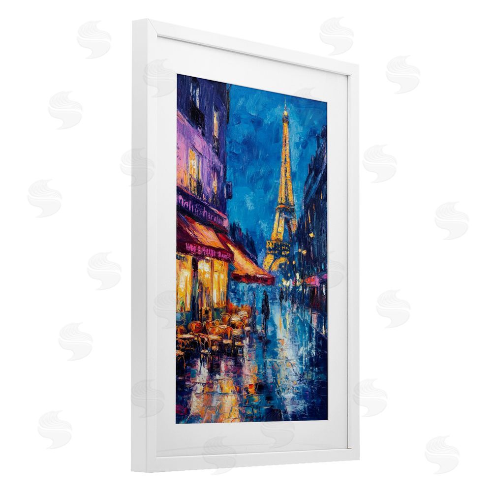 Stupell Wall Art | Dusk Paris Street Scene – Stupell Home Decor