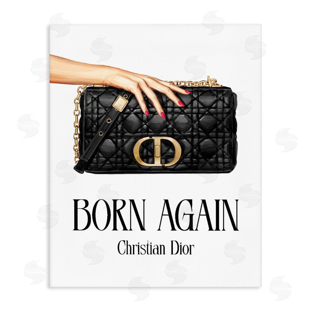 Ziwei Li Born Again Christian Luxury Stretched Canvas Wall Art Print