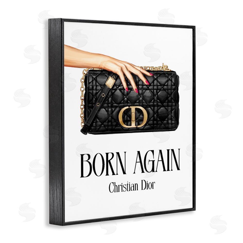 Ziwei Li Born Again Christian Luxury Black Framed Giclee Wall Art Print