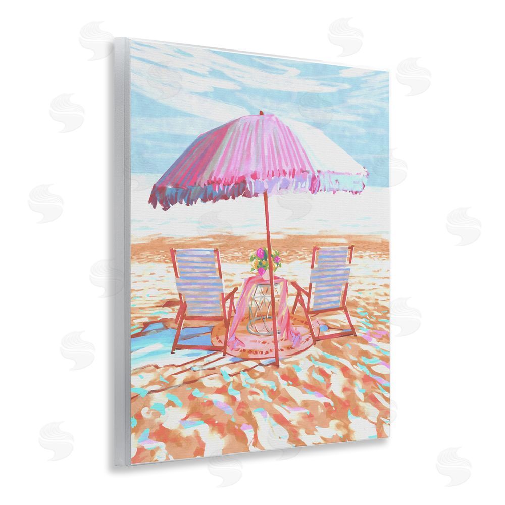 Ziwei Li Seaside Summer Picnic For Two Wall Plaque Printed Art