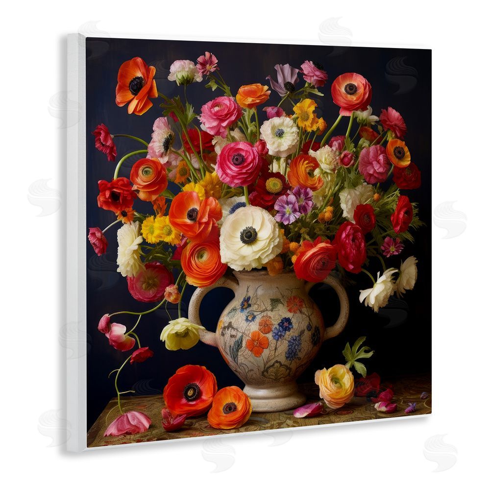 Lazar Studio Harmonious Bouquet Composition Wall Plaque Home Decor Art Print