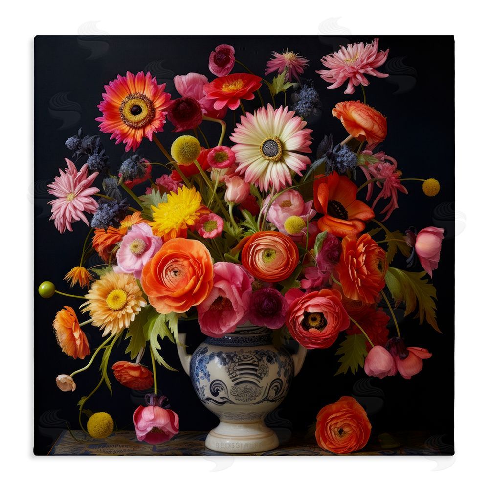 Lazar Studio Harmonious Spring Bouquet Stretched Canvas Wall Art