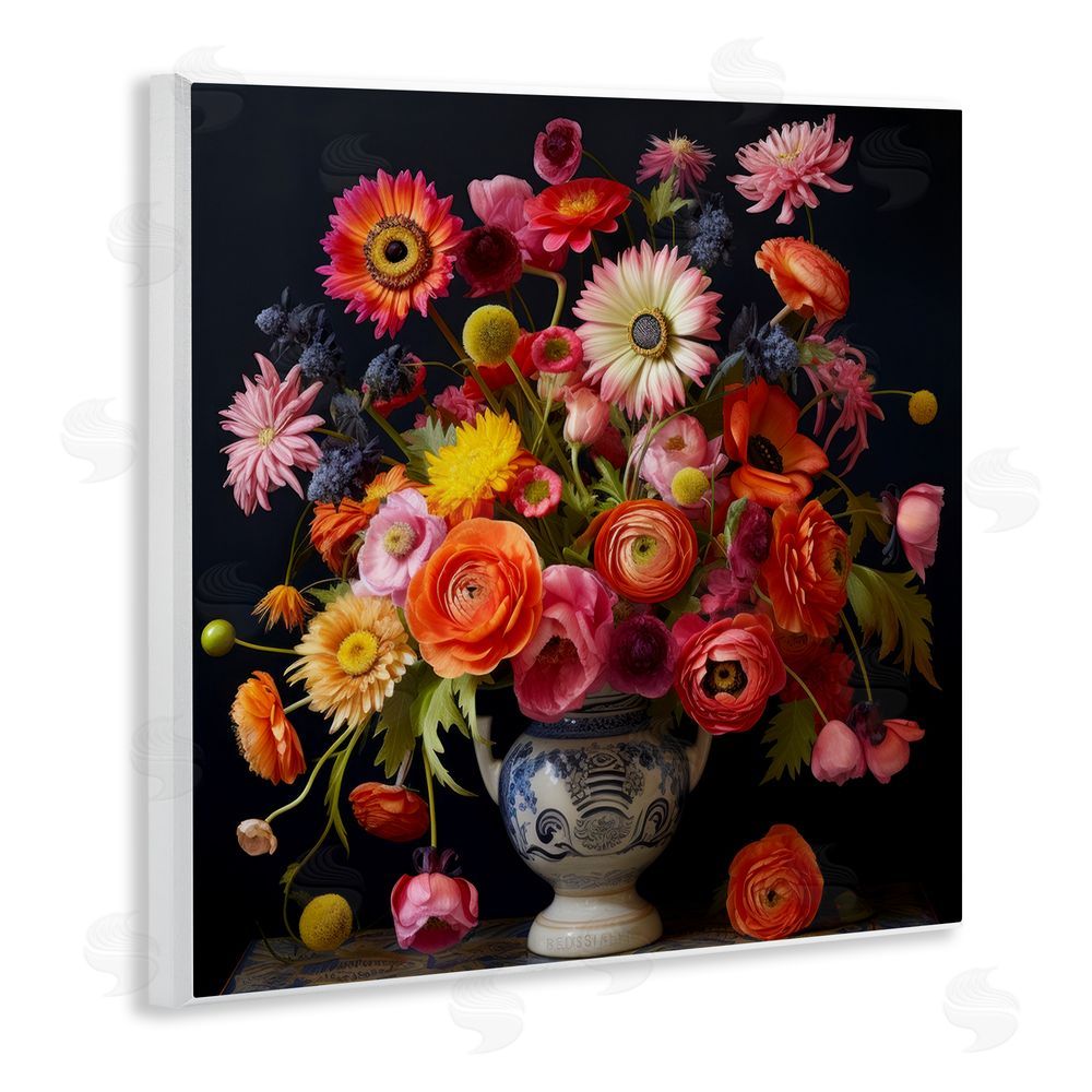 Lazar Studio Harmonious Spring Bouquet Wall Plaque Home Decor Art Print