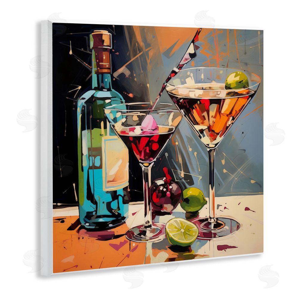 Lazar Studio Every Sip of Martini Night Wall Plaque Home Decor Art Print