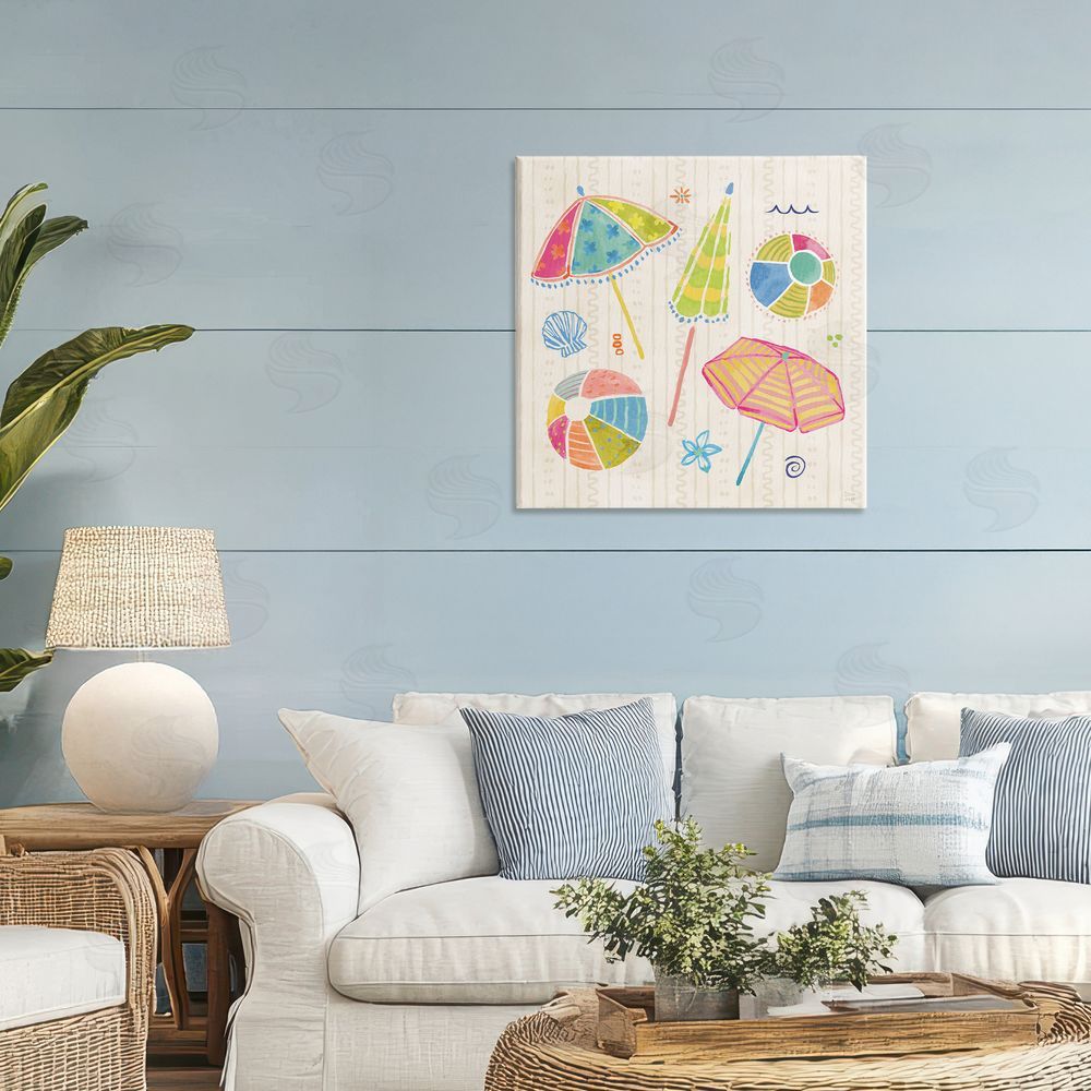 Dina June Fine In The Sunshine Stretched Canvas Wall Art in Room