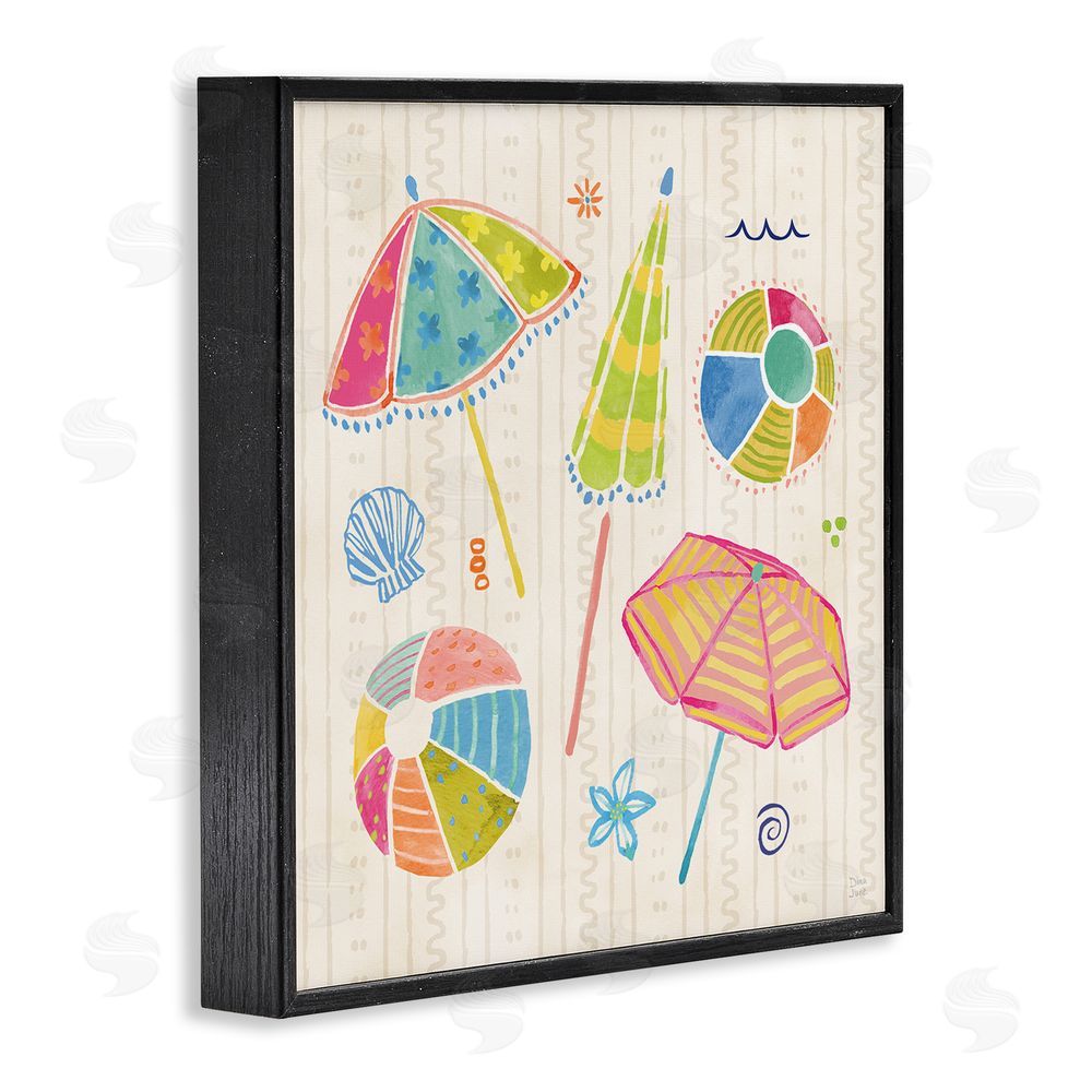 Dina June Fine In The Sunshine Black Framed Giclee Wall Art