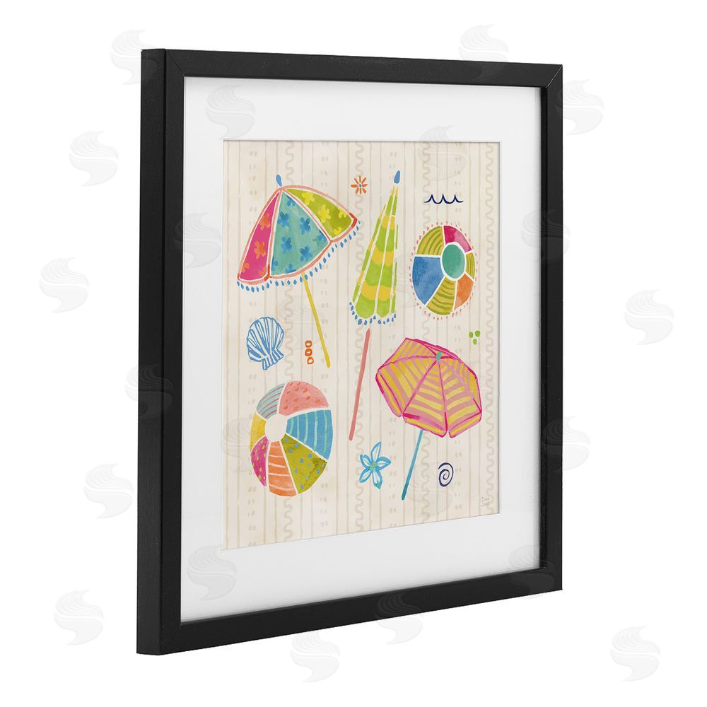 Dina June Fine In The Sunshine Black Framed Print Under Glass Wall Art