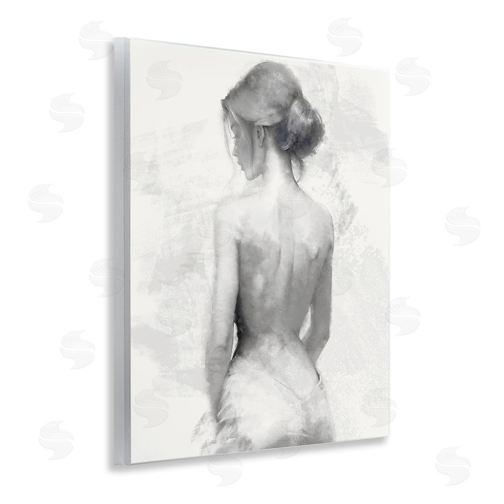 Kim Allen Mine Elegant Figure Wooden Wall Plaque Art Print
