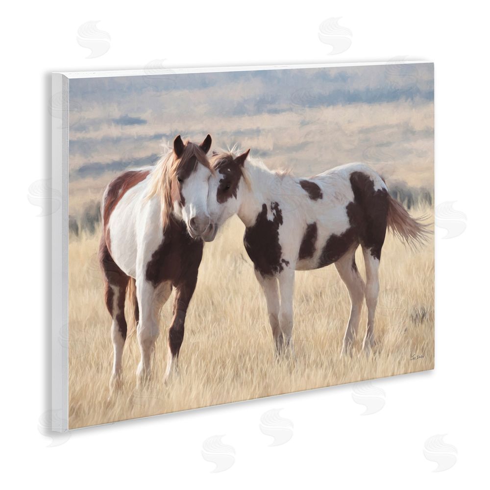 Lori Deiter A Mother's Equine Love Wooden Wall Plaque Art Print