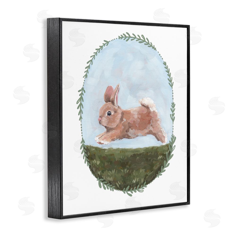 Sara Baker The Goodness of Spring Black Framed Giclee Wall Art Print