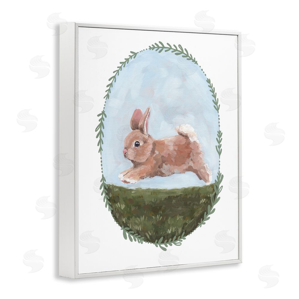 Sara Baker The Goodness of Spring White Framed Giclee Wall Art Print