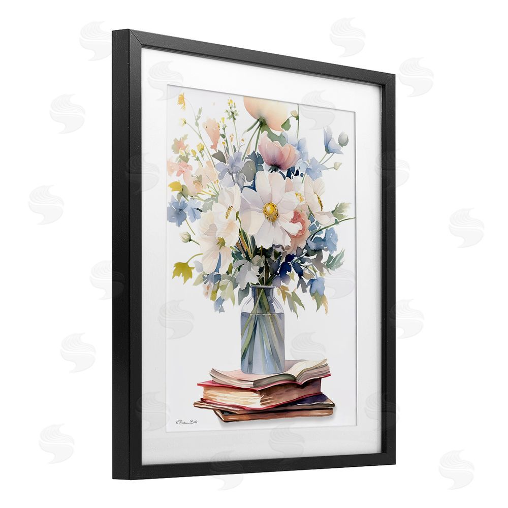 Susan Ball A Story In Bloom Black Framed Print Under Glass Wall Art