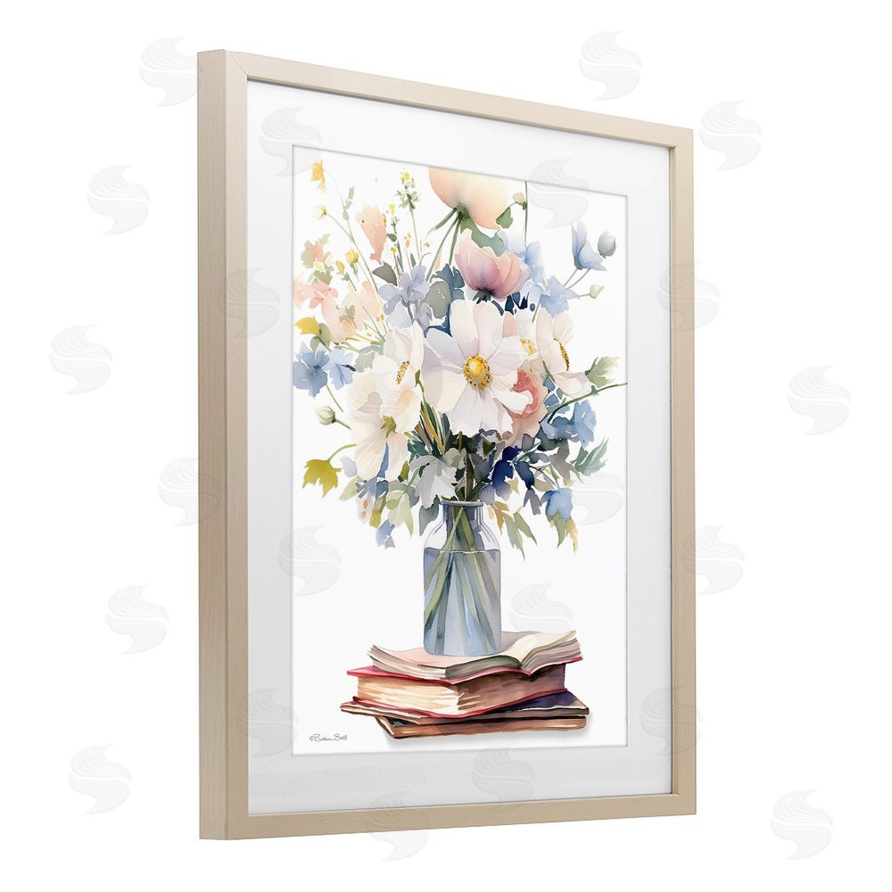 Susan Ball A Story In Bloom Brown Framed Print Under Glass Wall Art