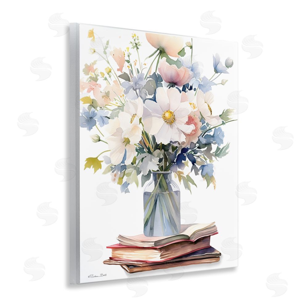 Susan Ball A Story In Bloom Wooden Wall Plaque Art Print