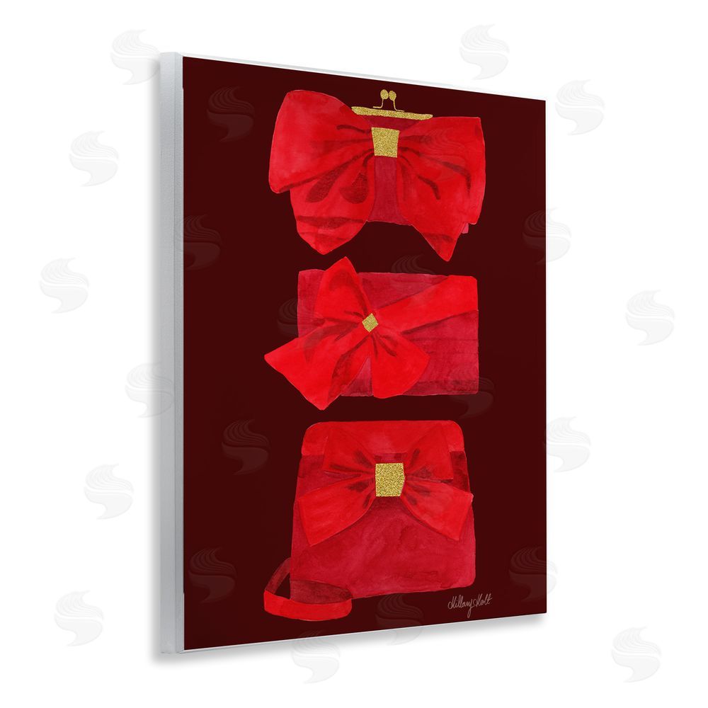 Hillary Holt Ruby Red Clutches Wall Plaque Art Print