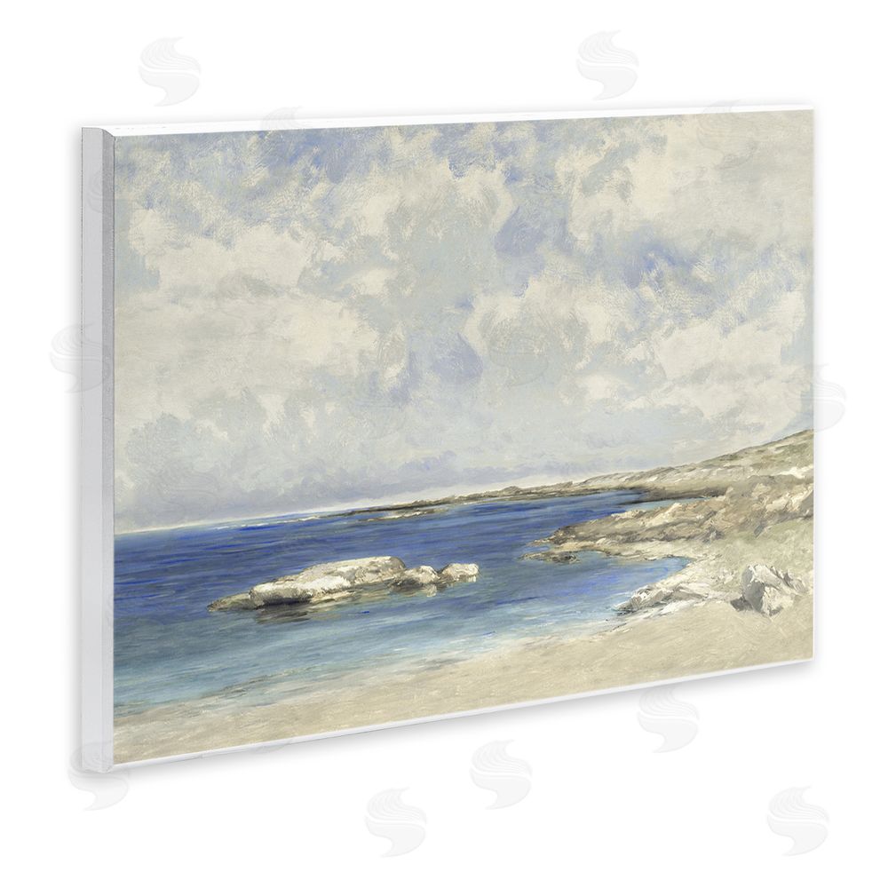 Christy McKee Pond At Morning Wooden Wall Plaque Art Print