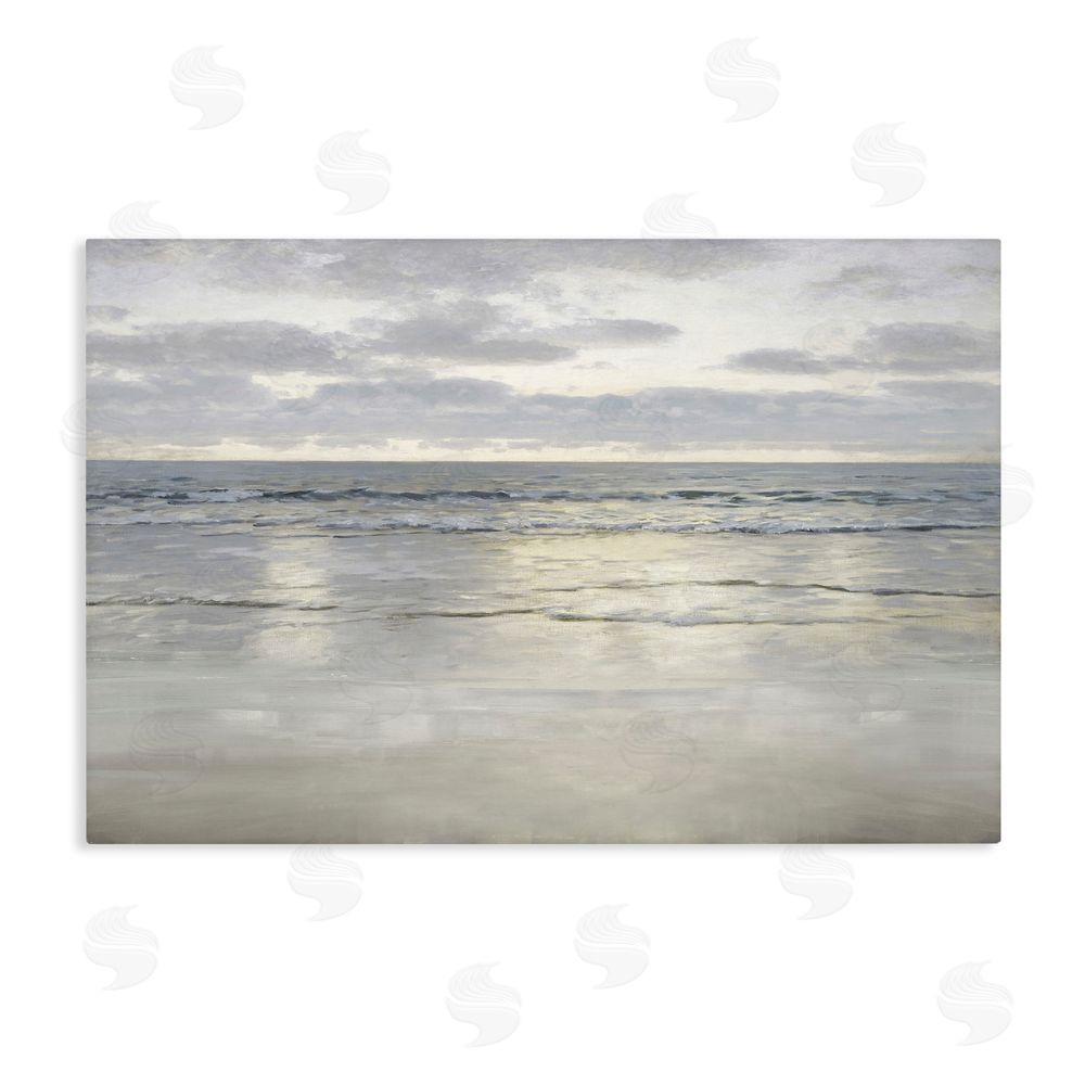 Christy McKee Sunlight On The Sea Stretched Canvas Wall Art Print
