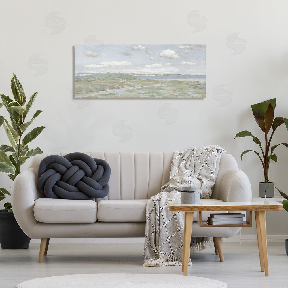 Christy McKee Path To The Water Stretched Canvas Wall Art in Room