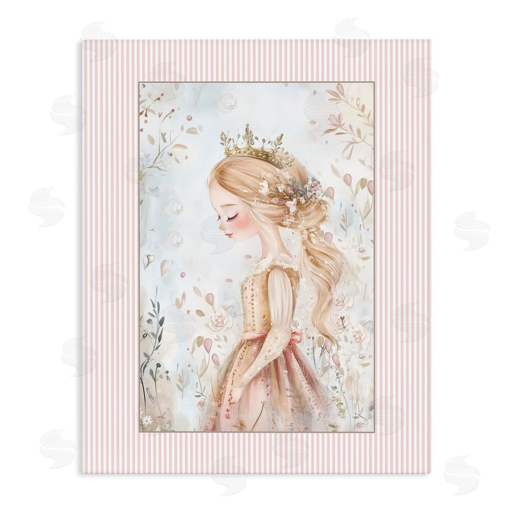 Christine Simpson Art Enchanted Dreams Princess Stretched Canvas Wall Art Print