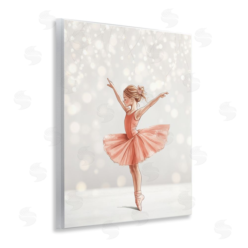 Christine Simpson Art Dancer In The Light Wooden Wall Plaque Art Print