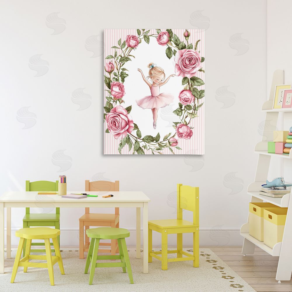 Christine Simpson Art Little Rose Dance 