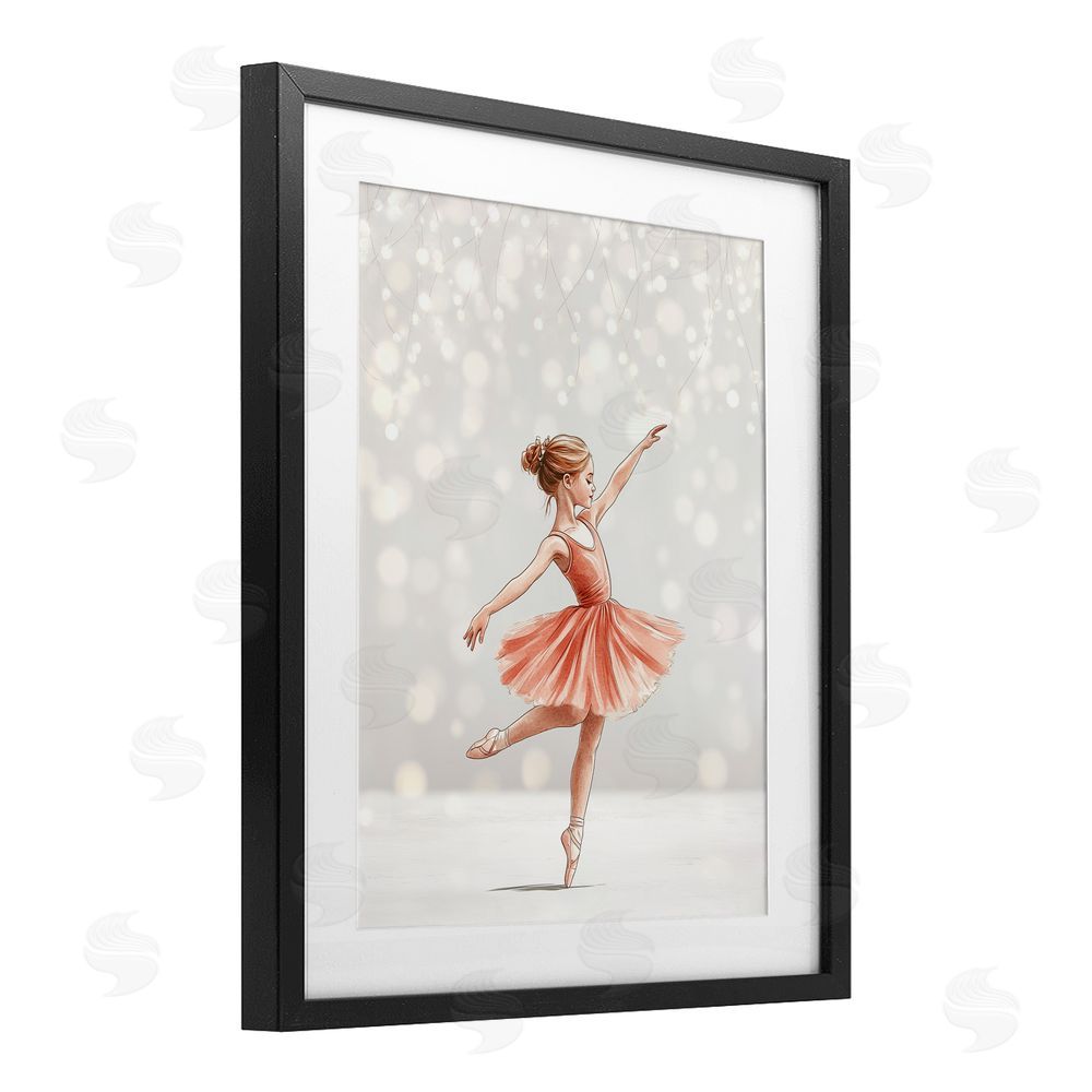 Christine Simpson Art Dancing In The Light Black Framed Print Under Glass Wall Art