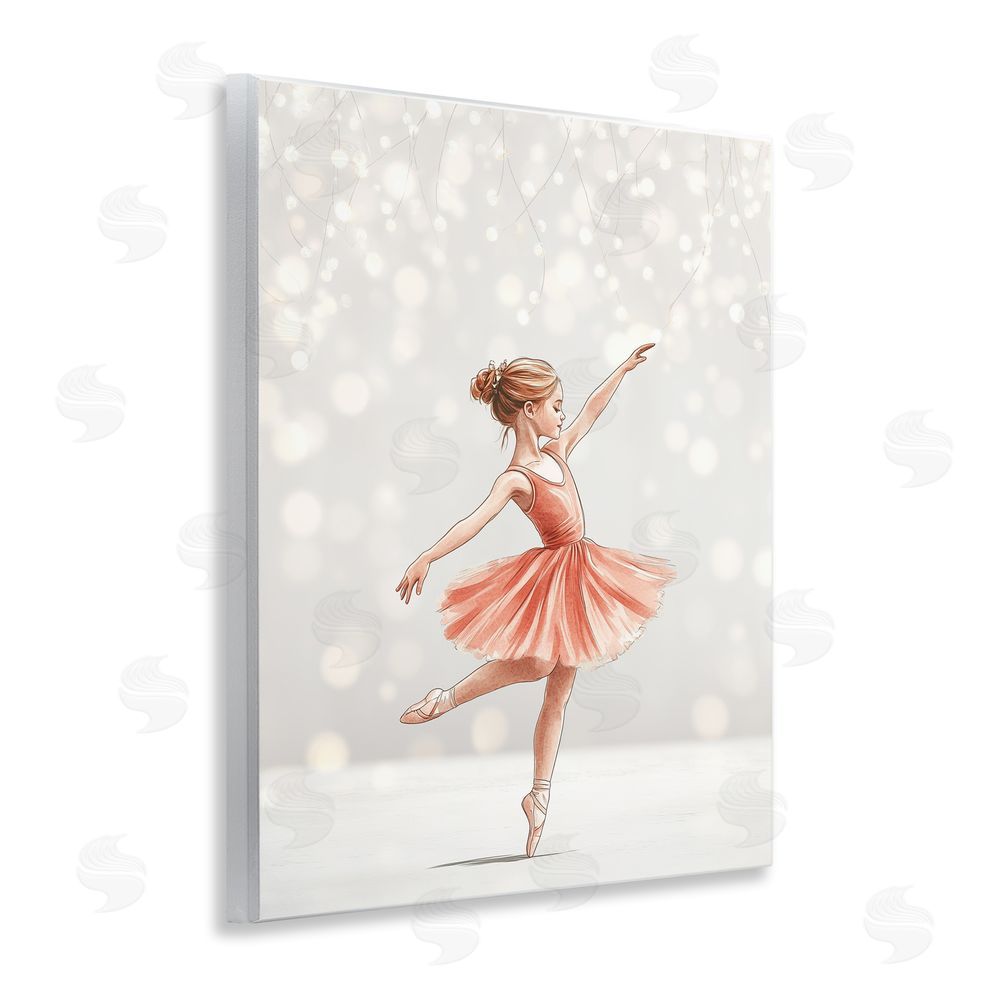 Christine Simpson Art Dancing In The Light Wooden Wall Plaque Art Print