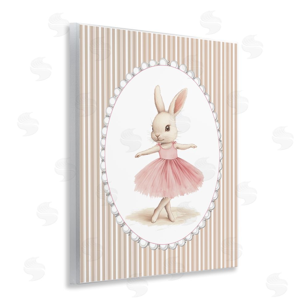 Christine Simpson Art Woodland Dancer Bunny Wall Plaque Art Print