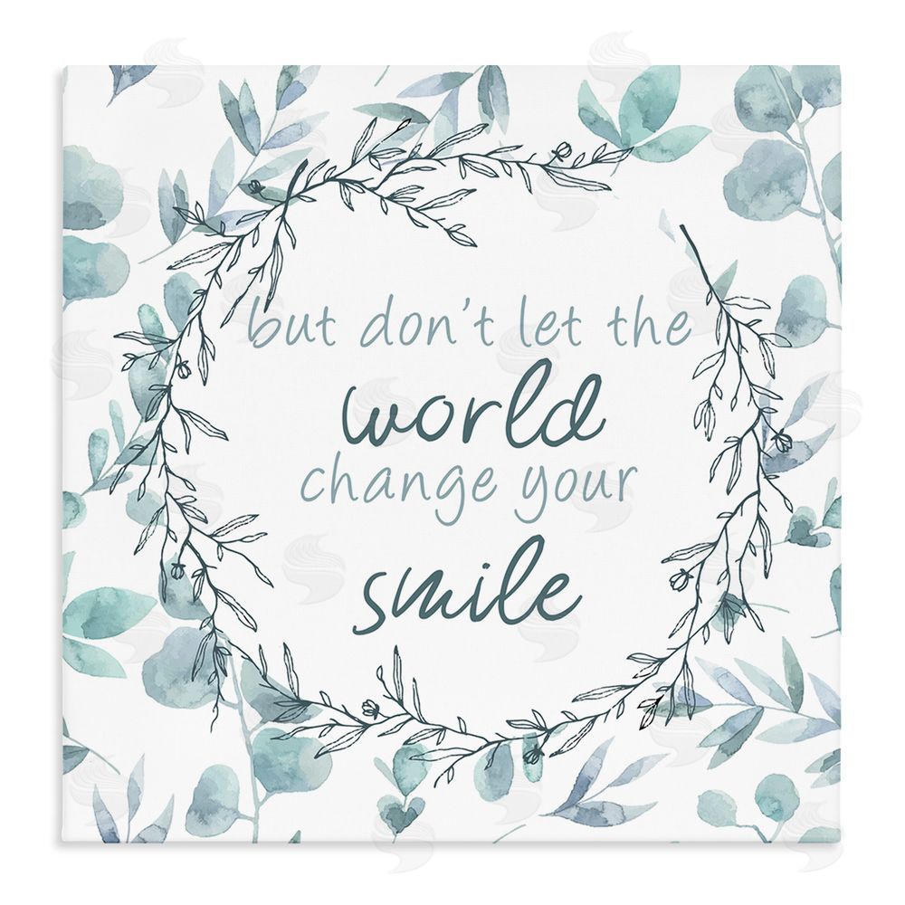 Kim Allen Don't Let The World Change Stretched Canvas Wall Art Print