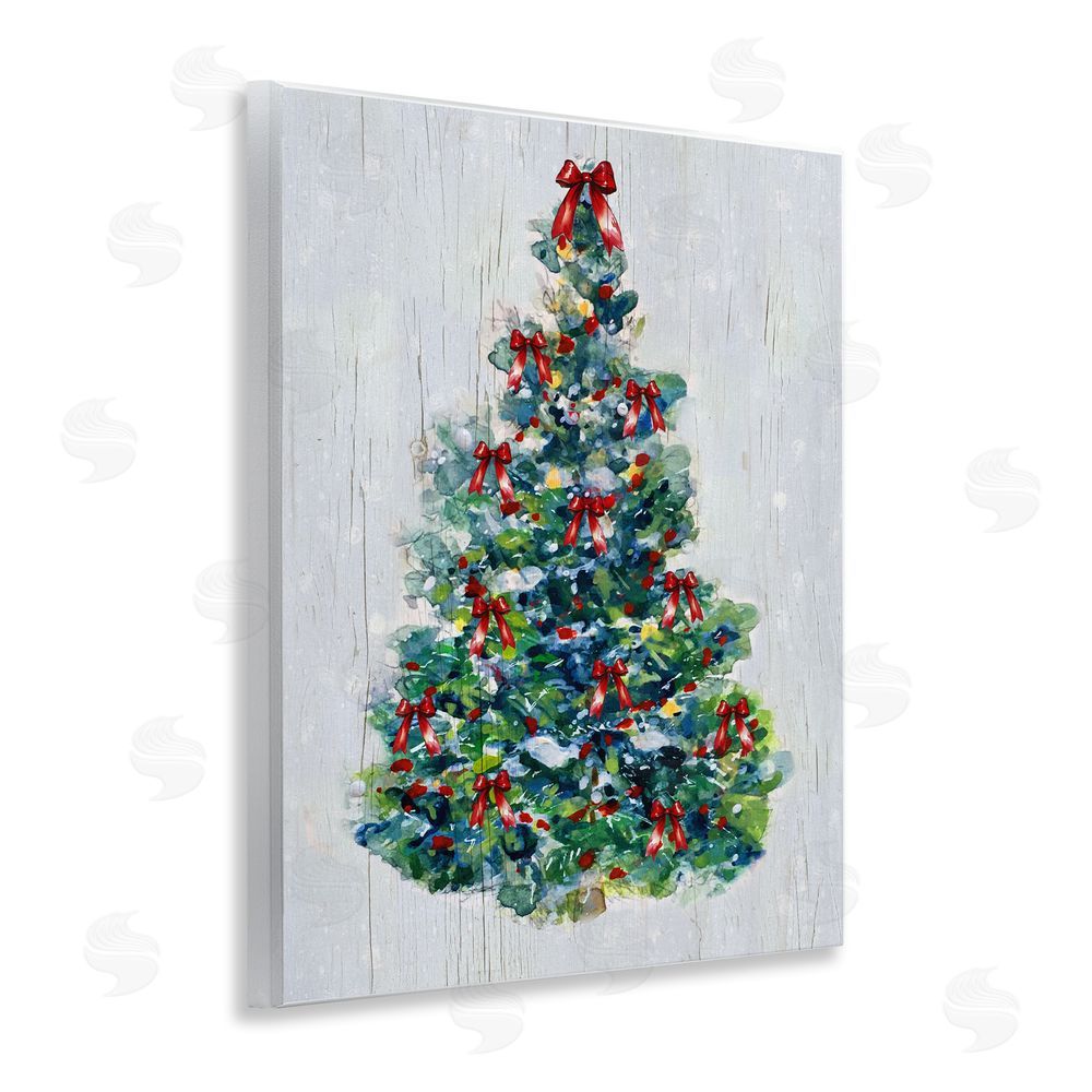 Sally Swatland O Christmas Tree Celebration Wall Plaque Art Print