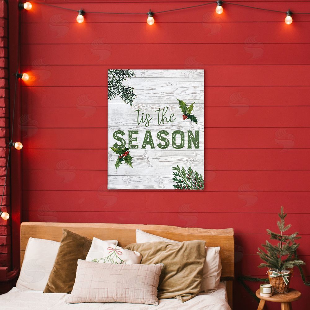 Susan Arnot Tis The Season Berry Botanicals Canvas Art on Wall