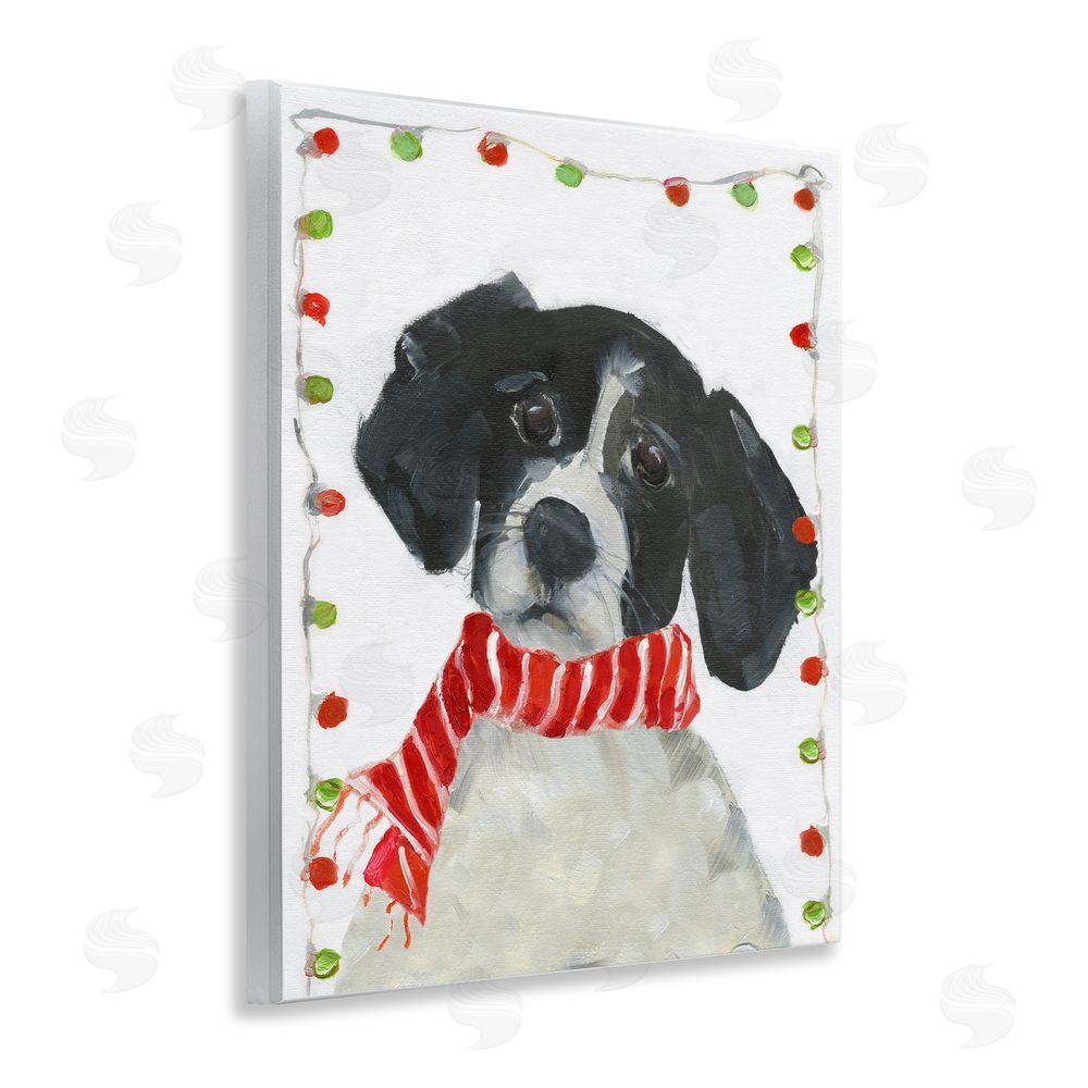 Sally Swatland Santa Paws Dog Wall Plaque Art Print