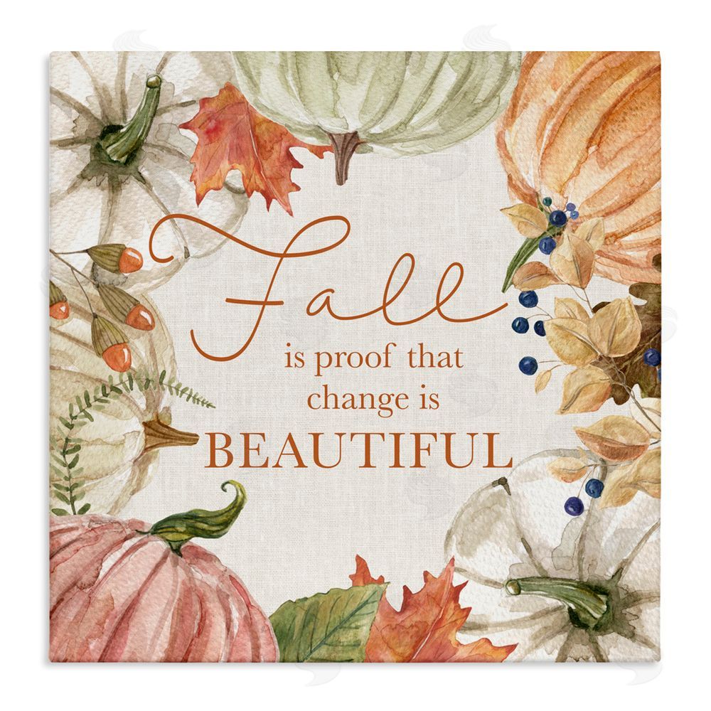 Livi Finn Seasonal Change Is Beautiful Canvas Wall Art Print