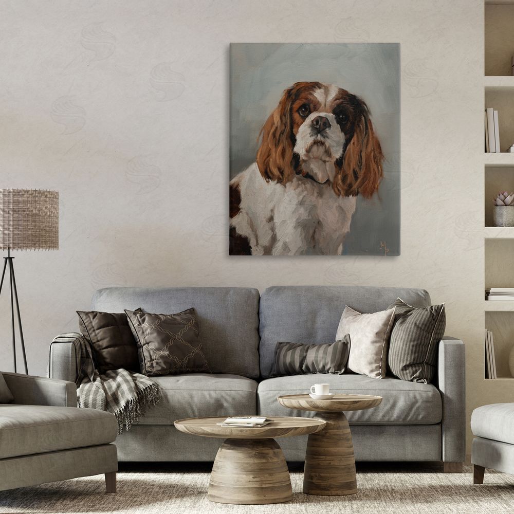 Marian Parsons Cavalier Spaniel Portrait
