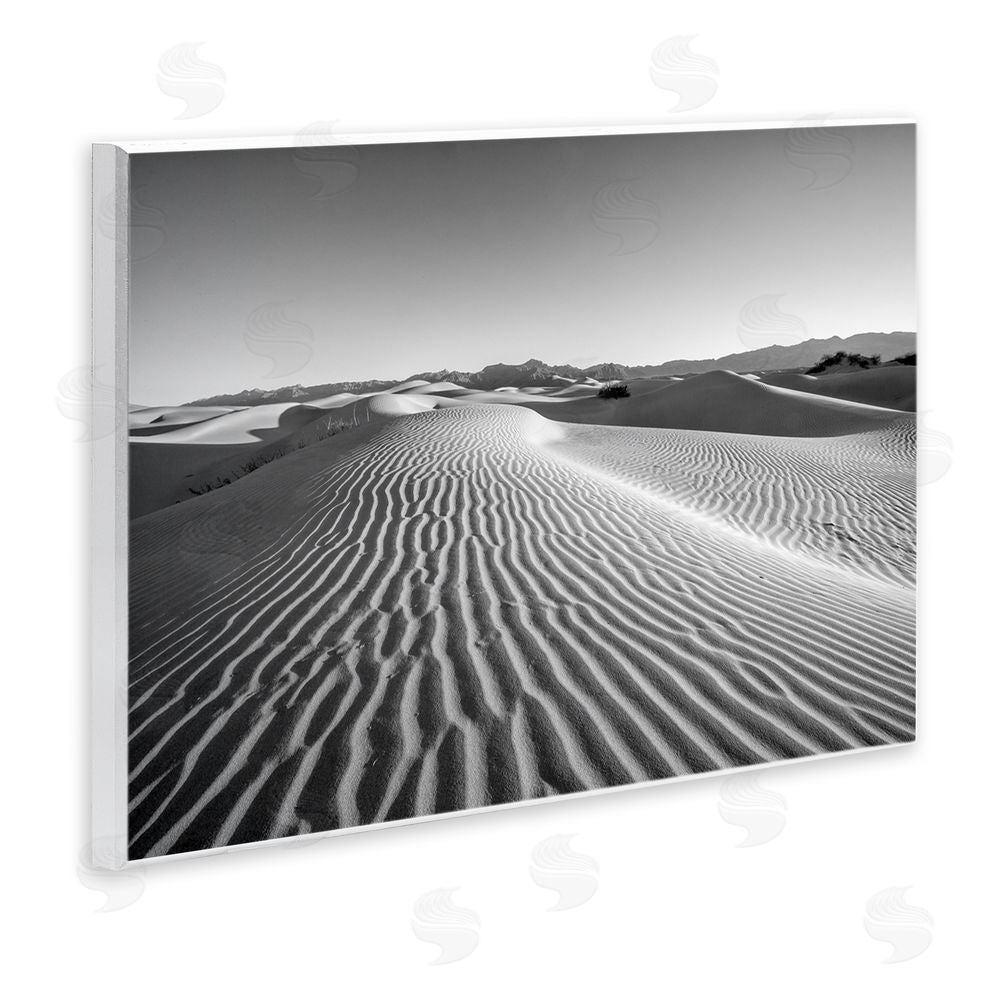 Jon Evan Sand Waves In The Distance Wooden Wall Plaque Art Print