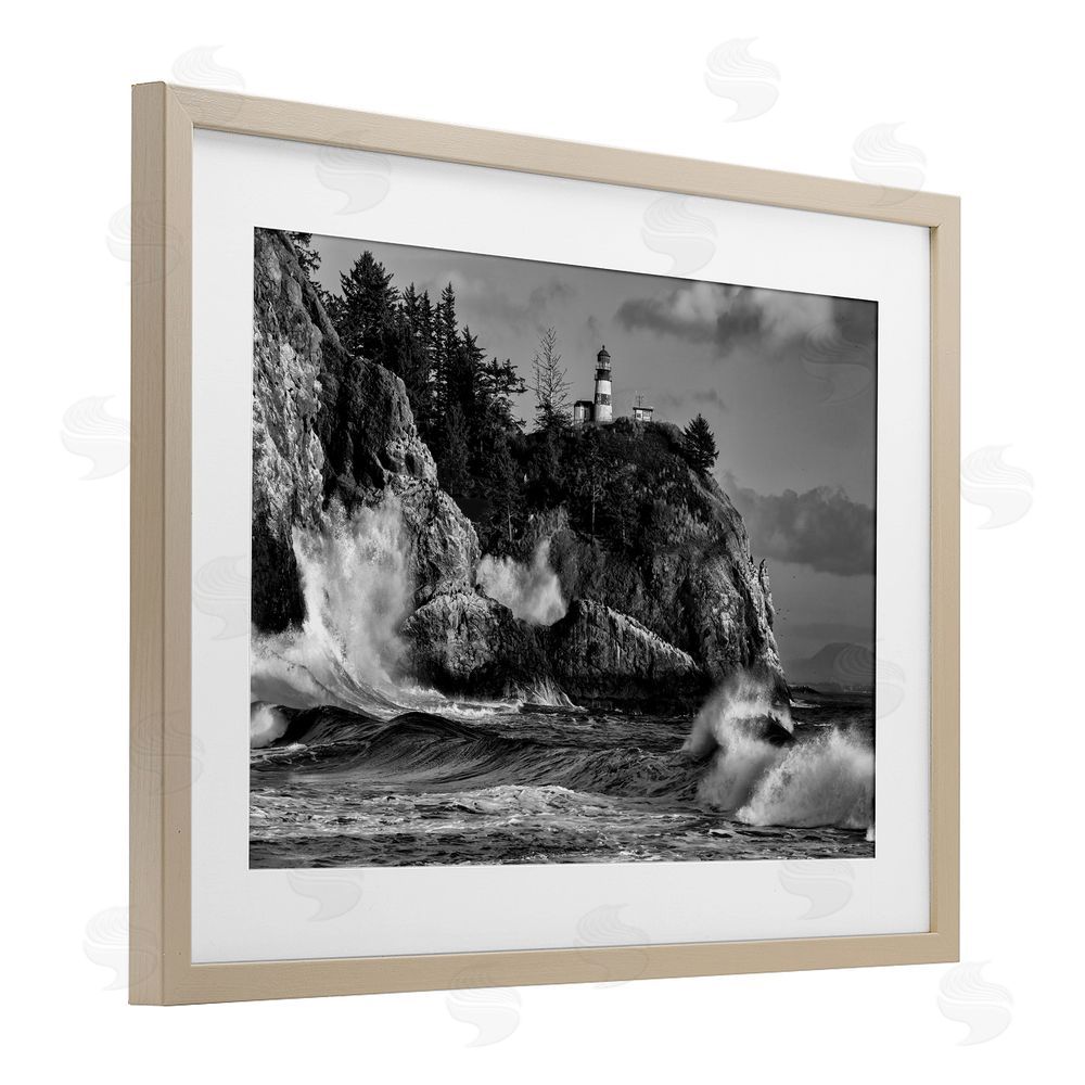 Rick Berk Rising Tide at Cape Brown Framed Print Under Glass Wall Art