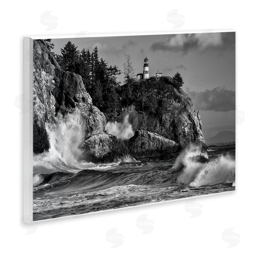 Rick Berk Rising Tide at Cape Wooden Wall Plaque Art Print