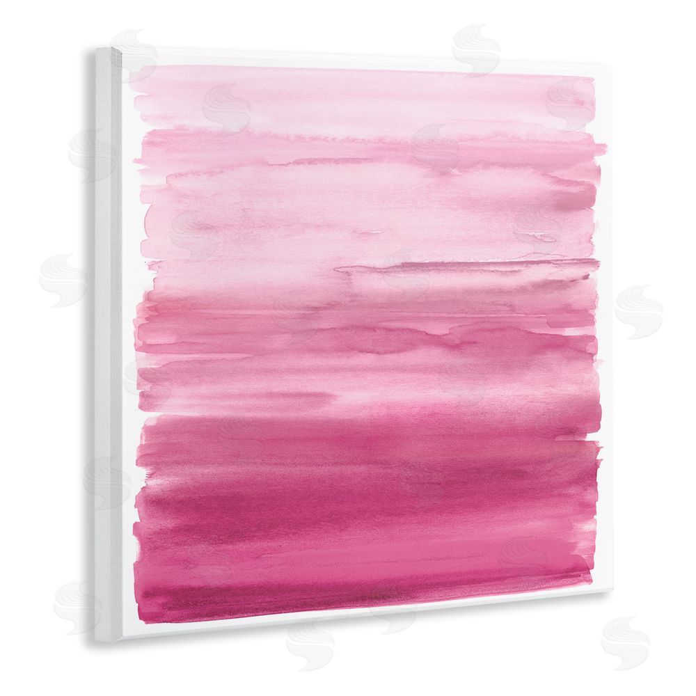 Allie Corbin Gradient Pink Blush Wooden Wall Plaque Art Print