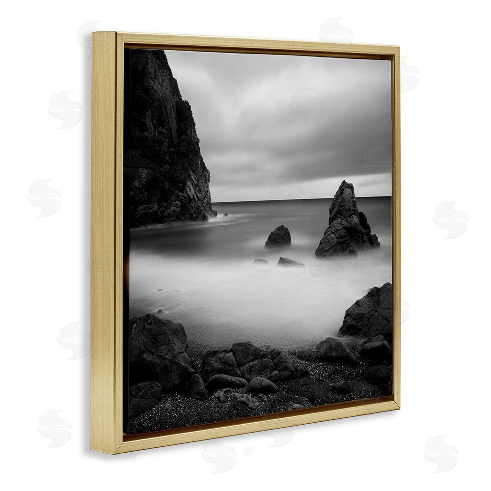 Chip Forelli Clear To The Horizon Gold Floating Frame Canvas Wall Art Print