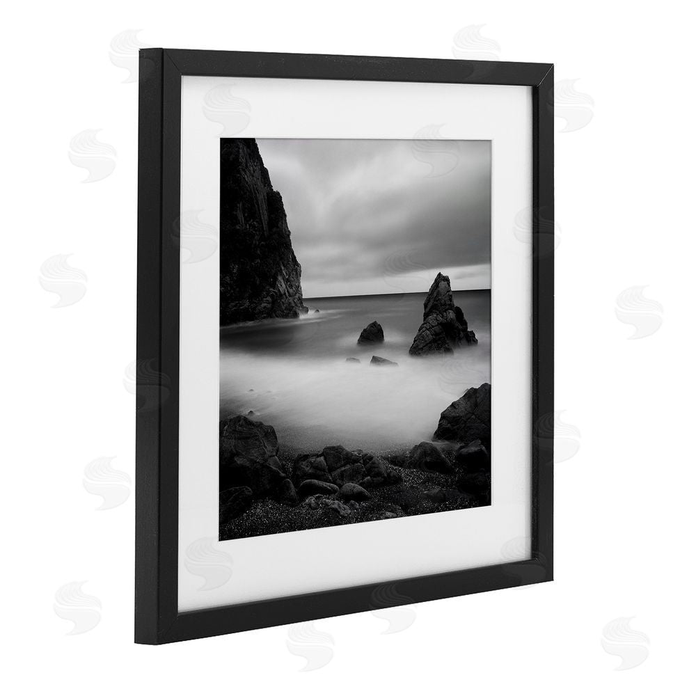 Chip Forelli Clear To The Horizon Black Framed Print Under Glass Wall Art