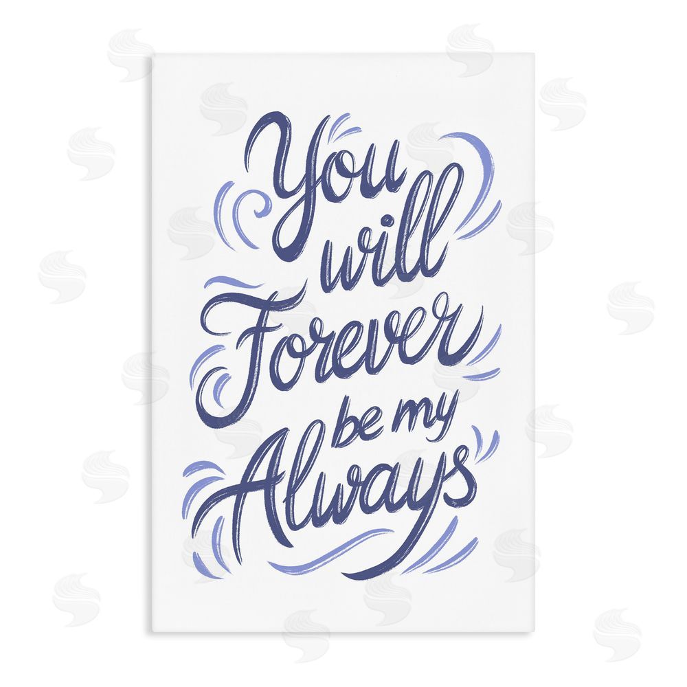 Martina Pavlova Forever Be My Always Stretched Canvas Wall Art