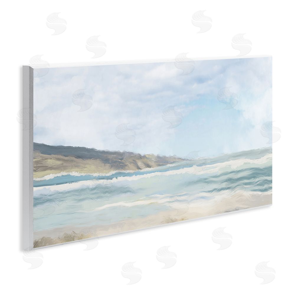 Elizabeth Medley Cape Shore Seascape Wooden Wall Plaque Art Print