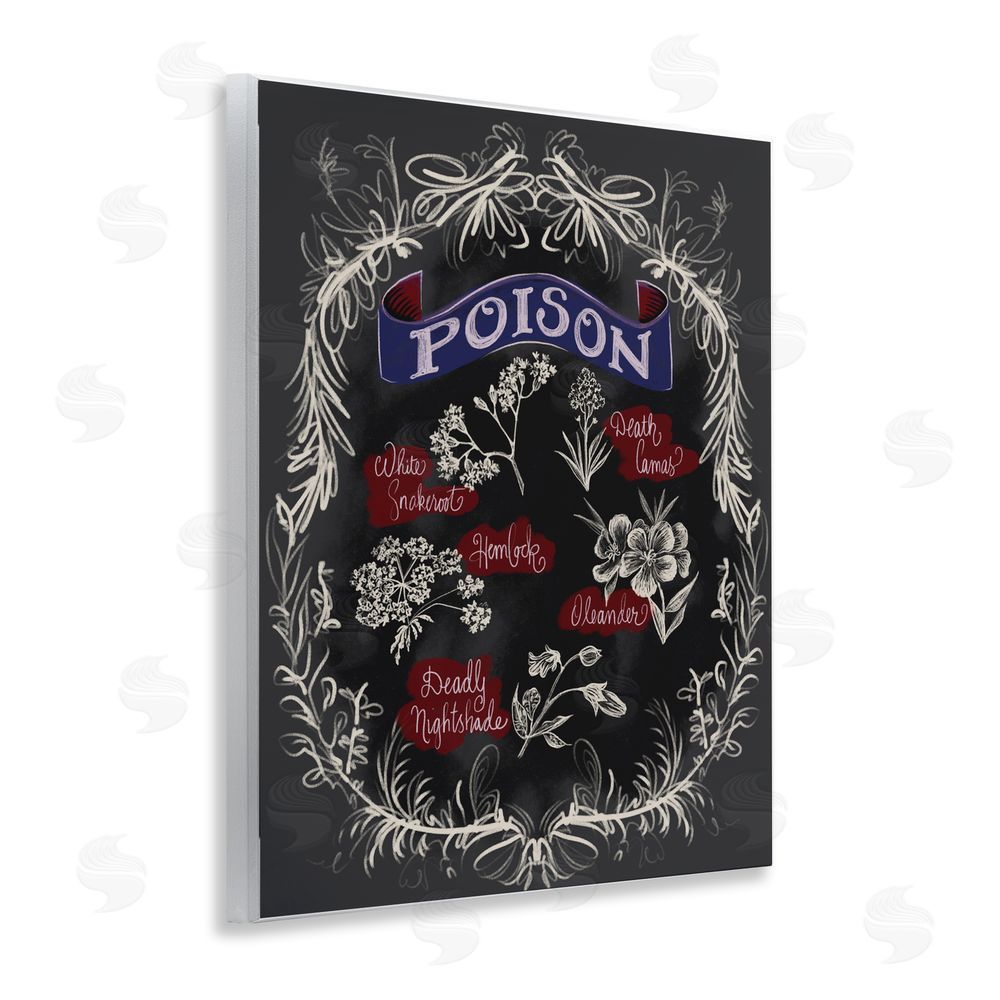 Connie Summers Spooky Poison Plants Wall Plaque Art Print
