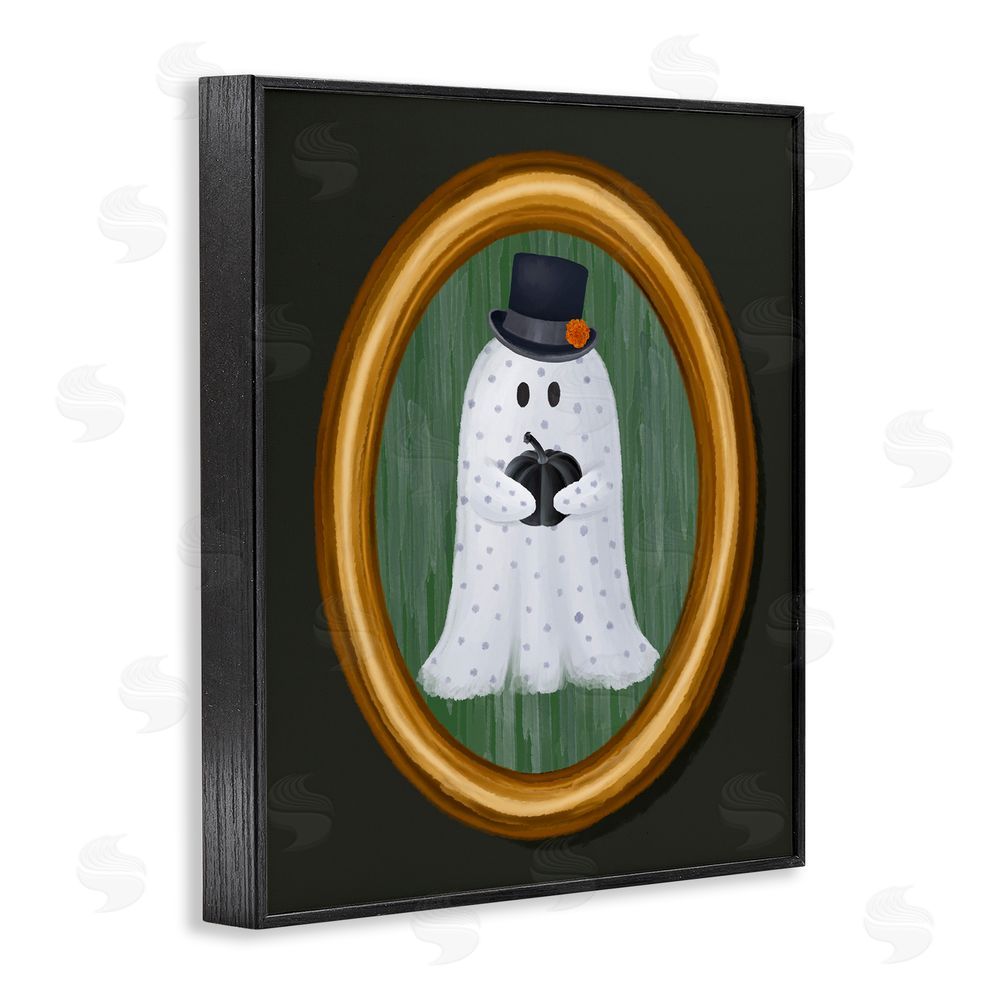 Jennifer Stith Ghost Boy Portrait Black Framed Giclee Wall Art Print
