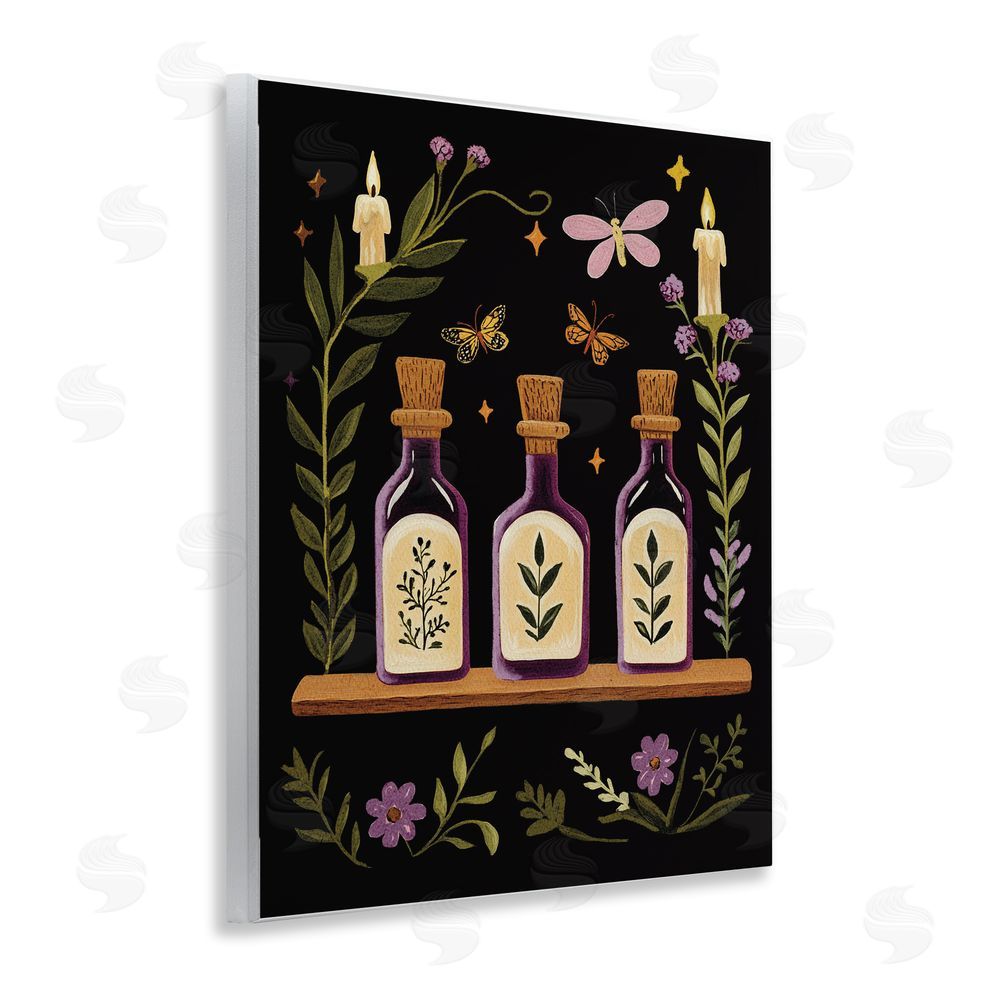 Yen Victorian Apothecary Shelf Wall Plaque Art Print