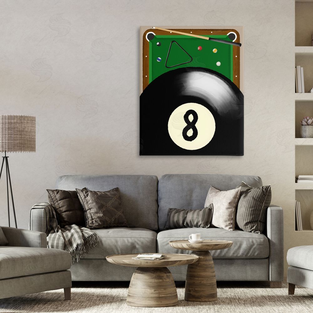 Jennifer Stith Billiard Table & Balls 