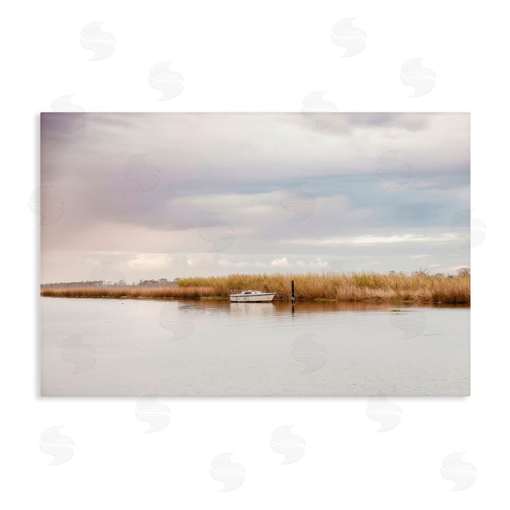 Christy Berry Magical Mooring Landscape Stretched Canvas Wall Art Print