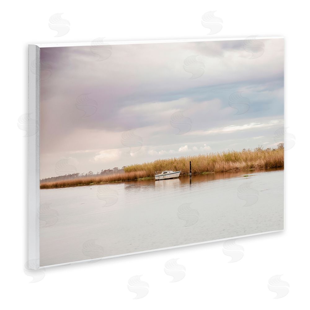 Christy Berry Magical Mooring Landscape Wooden Wall Plaque Art Print
